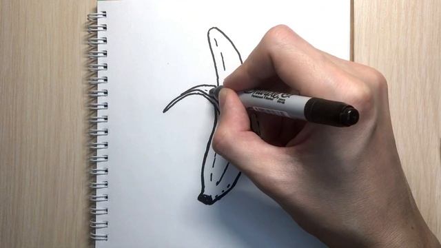 How to Draw a Banana | Как Нарисовать Банан