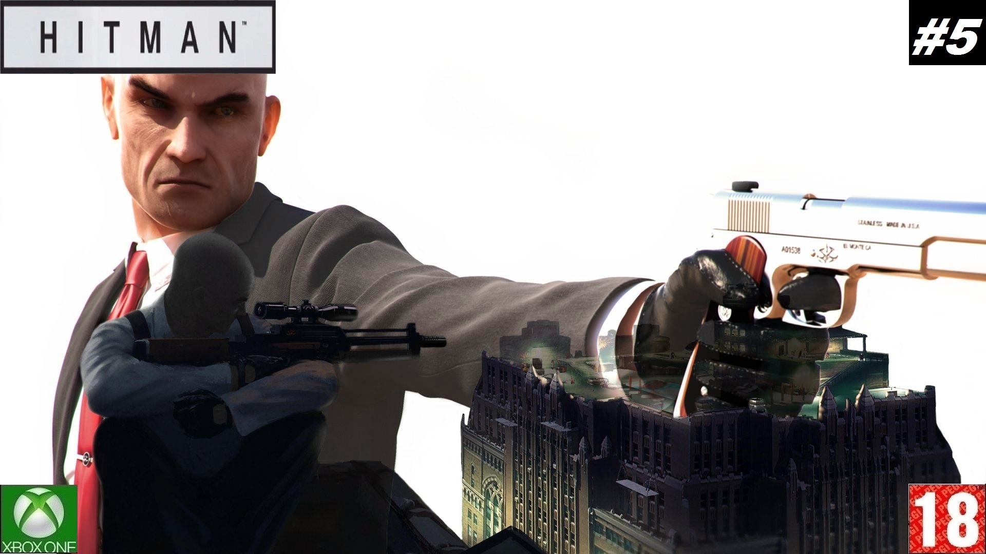 Hitman (Xbox One) - Прохождение #5, Транспозиция Органов. (без комментариев)