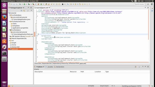 Java & Spring Boot Tutorial 2 - Struktur eines Spring-Boot / Maven-Projektes смотреть онлайн