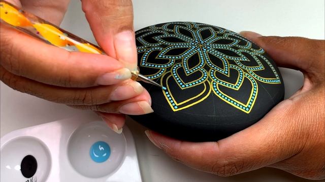 Mandala Art Dot Rock Painting Stones | How to Paint #Mandala for Beginners Satisfying Tutorial Idea смотреть онлайн