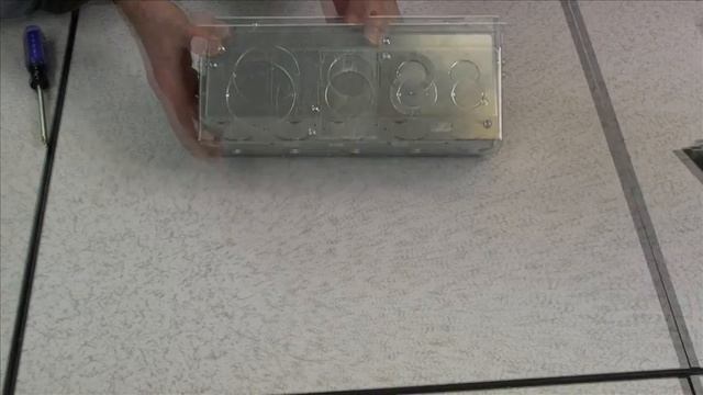 Wiremold: How to remove & reconfigure Evolution Floor Box knockout plates смотреть онлайн