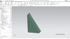Анализ частот собственных колебаний в системе Siemens NX