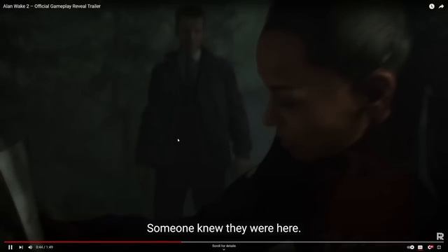 Alan Wake 2 Gameplay Trailer | Reaction & Initial Breakdown смотреть онлайн