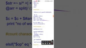 Count number of lines,words,characters in a file using Perl programming. ex2