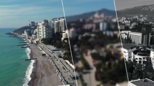 Приморский парк (Аэросъёмка в Крыму)