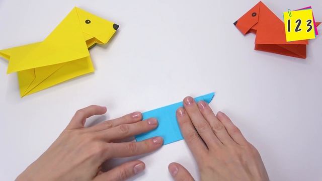Origami DOG Easy | DIY Paper Crafts
