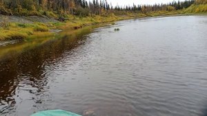 Глисс под водометом 20лс через 3 км перекатов против течения с грузом 400 кг.
