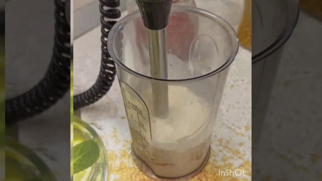 Грибной супчик с овсянкой