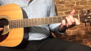 Аккорд E7 на гитаре