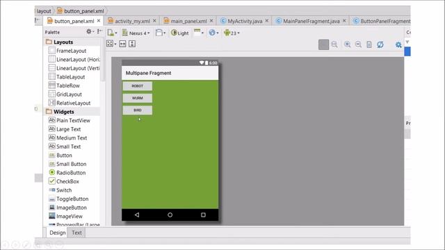 Beginners Android Studio Tutorial – 26 Dynamic Fragments Part Three смотреть онлайн