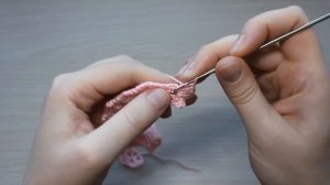 Вязание крючком. Урок 32 - Объемная Роза | Rose crochet