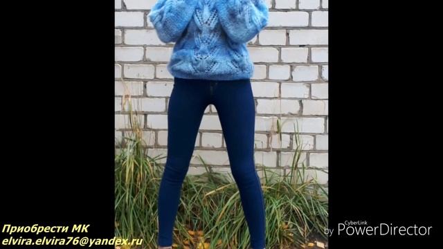 Ажурный Джемпер из Мохера/Мастер-класс/Вязание спицами