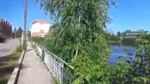 Вурнары. СПТУ(техникум),школа 1,школьный пруд.