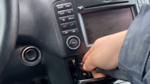 Как снять замок зажигания Mercedes W164