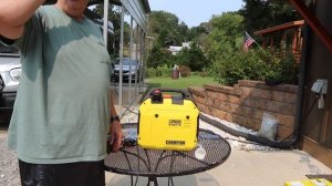 Champion 2500 watt Inverter Generator - A detailed look