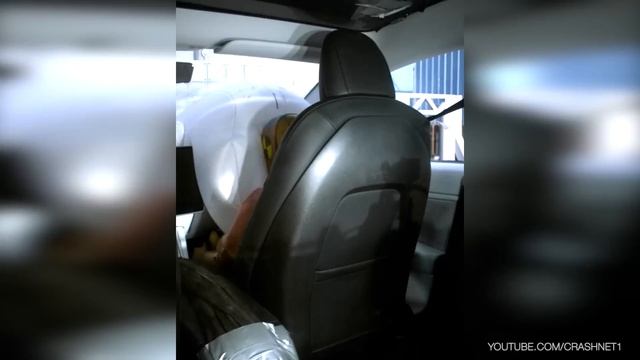 Tesla Model 3 (2018) Frontal Crash Test смотреть онлайн