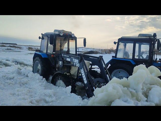 Посадили МТЗ 952.Пускаем ручейки. смотреть онлайн