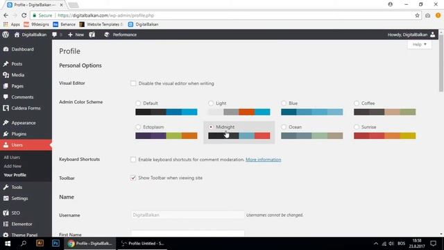 How To Customize WordPress Admin Dashboard Change Color in WordPress Admin Dashboard смотреть онлайн