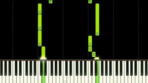 Talking Ginger 2 Food Theme Song - EASY Piano Tutorial