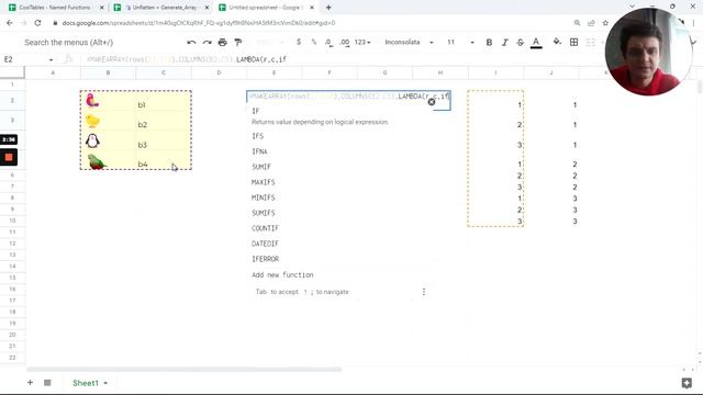 Untitled spreadsheet Google Sheets Google Chrome 28 October 2022