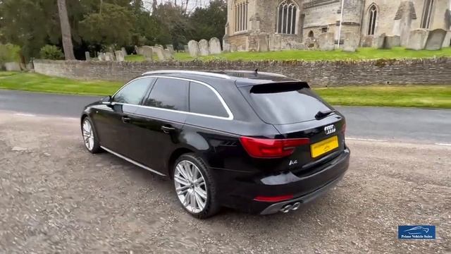 2017:17 Audi A4 2.0 TDI 190 S-Line Quattro Avant смотреть онлайн