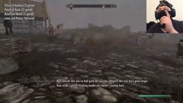 This mod made me look twice behind my shoulder | SKYRIM X MODS смотреть онлайн