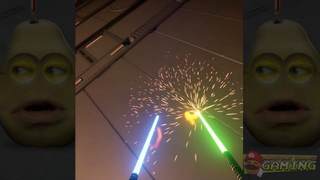 Annoying Orange - LIGHTBLADE VR (Lightsaber Sim!) смотреть онлайн