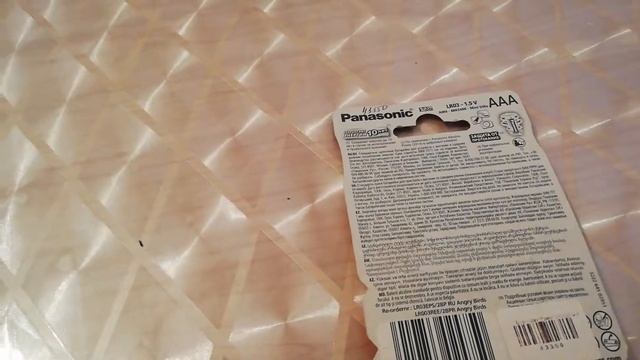 БАТАРЕЙКИ PANASONIC LR 03 SPS/2BP смотреть онлайн