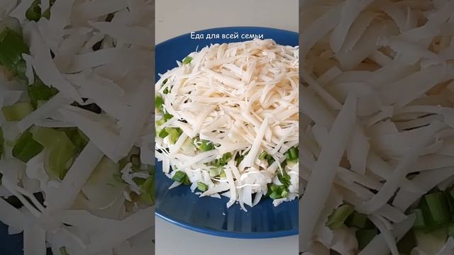 Салат без мяса тоже может быть вкусным #short #shortvideo #короткоевидео #салаты