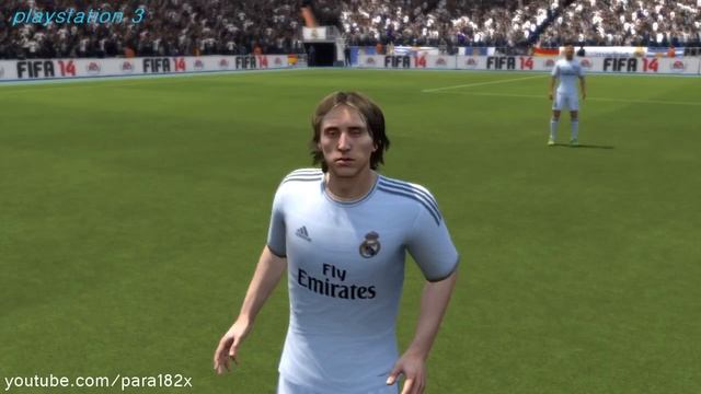 FIFA 14 Graphics Comparison - 360 vs PS3 - Real Madrid Player Faces смотреть онлайн