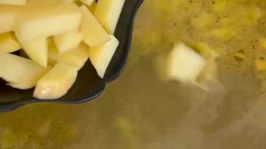 легкий суп с морепродуктами и сливками #кулинария #суп #приготовления