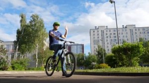 Сигналы поворотов и остановки. Правила перехода дороги для велосипедистов.