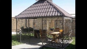 Дизайн беседки на даче