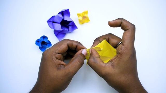 Origami Flower - How To Make Origami Flower - DIY смотреть онлайн