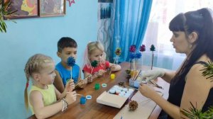 Мастер класс  ,, Букет из шишек,, МКУК КДЦ с. Татарка