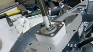 Установка помпы на модернизированный водомет