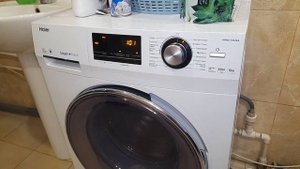 Стиральная машина Хайер Отжим 600 800 Скорость отжима оборотов Быстрая загрузка стирка 6 3