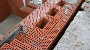 ПЕРЕВЯЗКА КИРПИЧНОЙ КЛАДКИ. КЛАДКА КАРНИЗОВ ИЗ КИРПИЧА