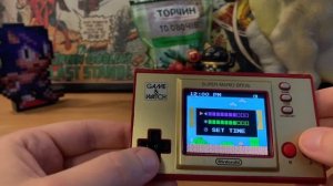 Распаковка и обзор Nintendo Game and Watch: Super Mario Bros.