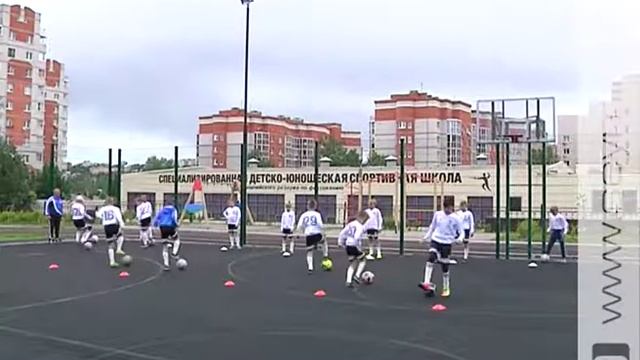 Акция «Дворовый тренер» проходит в Курске уже во второй раз смотреть онлайн