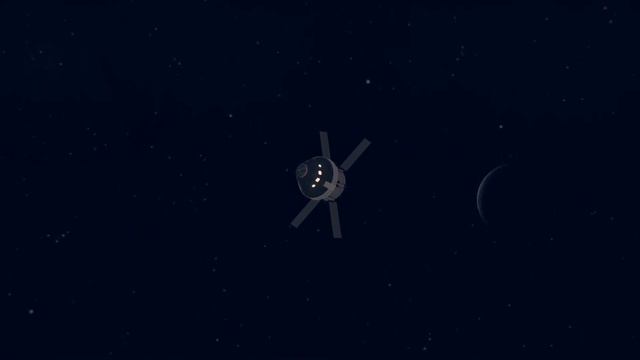 Artemis 1 Flight to the Moon | Kerbal Space Program Cinematic смотреть онлайн