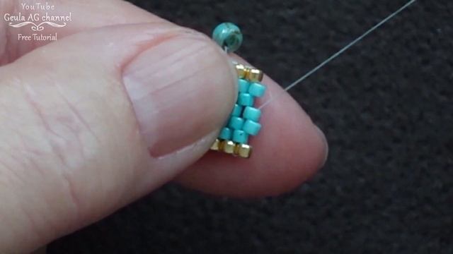 How to make Tubular Beaded Beads & Odd Count Peyote Stitch DIY  Beginners Beadwork Tutorial