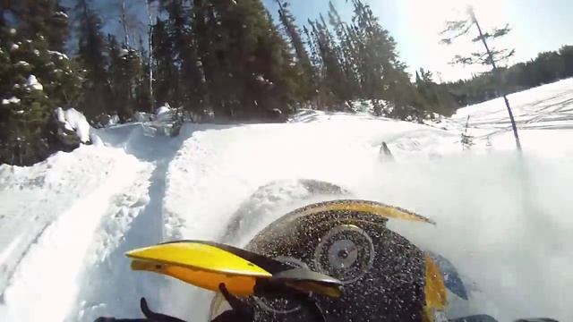 Riding good old canadian Powder смотреть онлайн