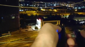 303 Green Laser Pointer 5mW Vs 303 Red Laser Pointer 5mW - Beam Range Test