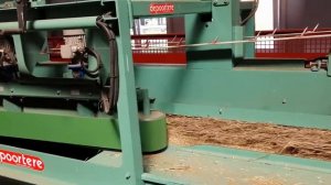 переработка льнотресты.