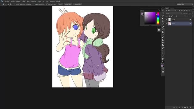 Anime speedpaint Photoshop смотреть онлайн