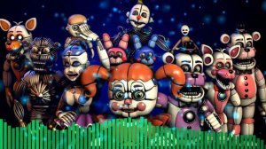 Песня Фнаф 5 на английском за твоей спиной - DAYCORE