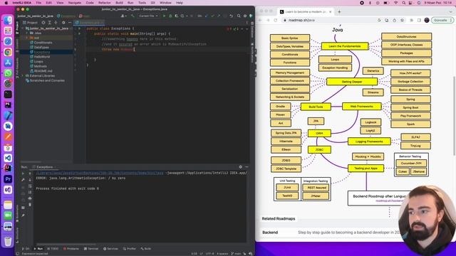 Junior to Senior in Java | Exception Handling смотреть онлайн