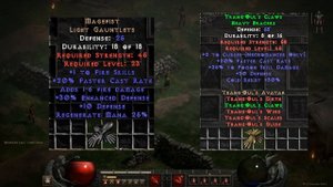 Diablo 2 Resurrected. Вещи для сорки на старте игры. Гайд для новичков №3