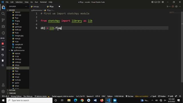 How to draw Indian map in python|| simple coder bk #python